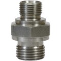 Oboustranné šroubení 1/4" M - 3/8" M nerez (500bar)