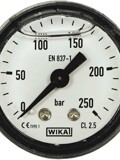 Manometr glycerinový 250bar 40mm G1/8