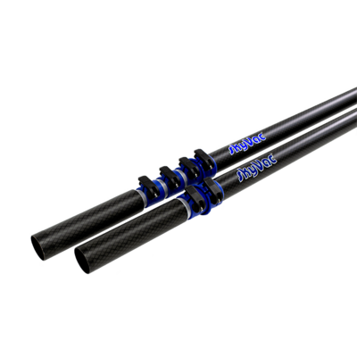Teleskopická sací trubka SkyVac 44 mm — sada 5,5 m (karbon)
