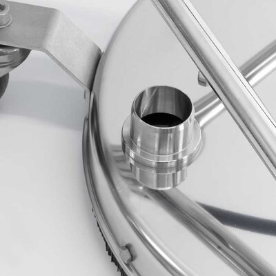 Rotační čistič ploch s rukojetí a odsáváním pro vysokotlaké čističe TD410 Industrial