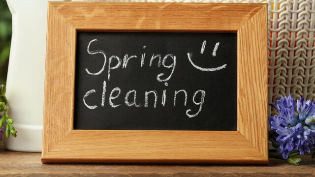 jarní úklid profesionálními úklidovými stroji