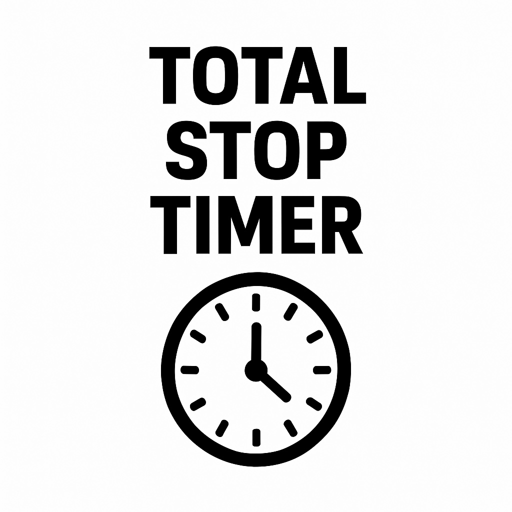 Hydroclean | TST - Total Stop Timer