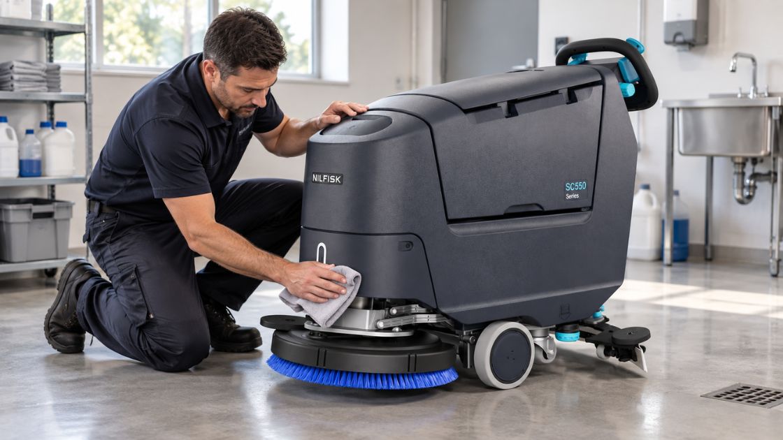 Hydroclean | Údržba podlahového mycího stroje: co čistit, kontrolovat a kdy volat servis