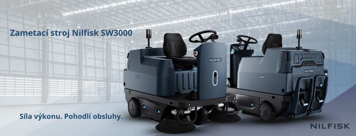Nilfisk SW3000 - zametací stroj pro profesionály